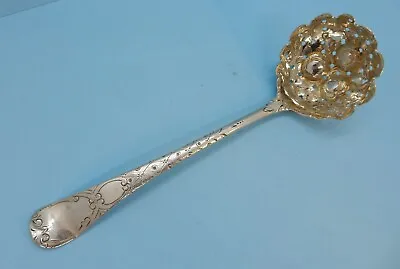 £79 • Buy GEORGIAN Solid SILVER Berry Sugar SIFTING Spoon. Thomas Wallis II London 1796