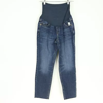 Old Navy Boyfriend Buttercup Womens Maternity Full Panel Jeans Size 6 NEW NWT • £23.13