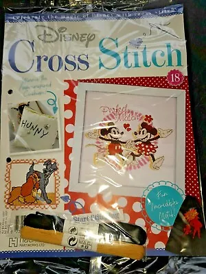 £3.99 • Buy Disney Cross Stitch Magazine Issue 18 Brand New Sealed Mickey & Minnie Mouse 
