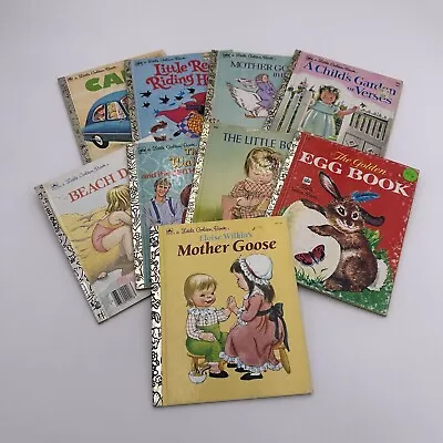 Vintage Little Golden Books Other Books Lot 60s To 90s Lot Of Use Wear • $12