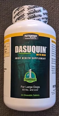 Dasuquin With MSM For Large Dogs (84 Chewable Tablets) EXP 10/2027 • $27