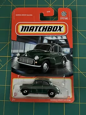 2024 Matchbox - Morris Minor Saloon Mbx Showroom 57/100 British Racing Green • $10.24