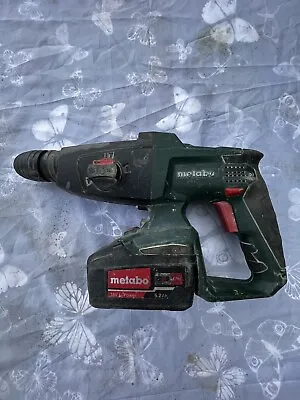 Metabo KHA 18 LTX 18V 1100 RPM 10.4Ah Cordless Rotary Hammer Drill • £75