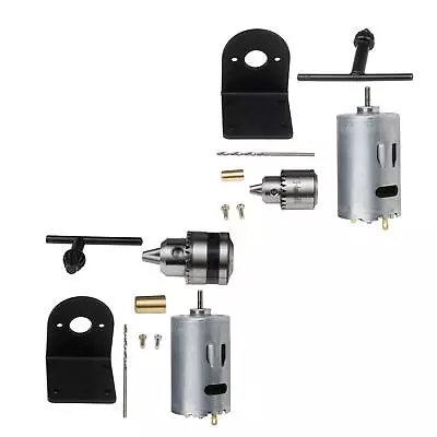 DC Motor Supply Mounting Bracket Lathe Press 555 Motor 12V Tools Micro Drill Bit • $35.73