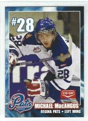 2006-07 Regina Pats (WHL) Michael MacAngus • $2