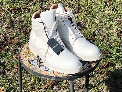 G-Star Tanker Boots NEW ***RARE DISCONTINUED*** US Size 11 In White • $499.99