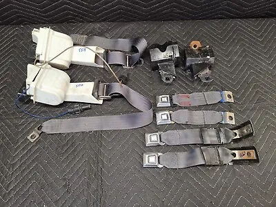 79-86 Ford Mustang Fox Body Hard Top Gray Seat Belt Set 80 81 82 83 84 85 • $199.99