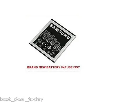 $26.20 • Buy OEM Samsung Standard Battery For Infuse 4G I997 AT&T