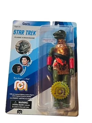 Star Trek Action Figure Toy Mego Classics Gorn MOC Marty Abrams Lizard Vtg BMC3 • $49.95