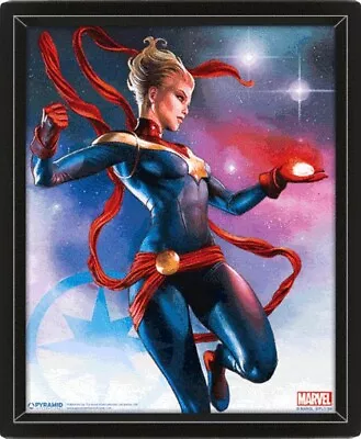 £14.99 • Buy Captain Marvel 3D Box Frame
