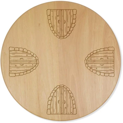 £19.99 • Buy 'Wooden Door' Lazy Susan Rotating Turntable (LA00003573)