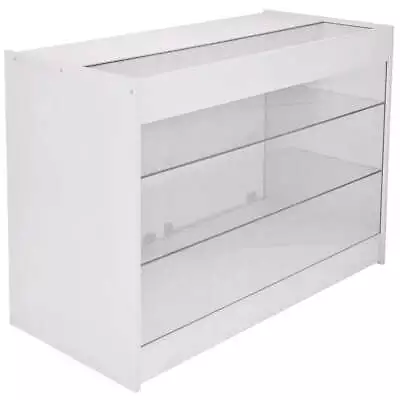 Retail Glass Shelf Product Display Shop Counter Showcase Lockable Cabinet Unit • £399.99