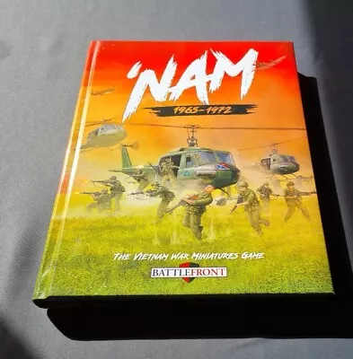 'Nam 1965-1972 War Miniatures Game Book (Battlefront 2018) • £17.99