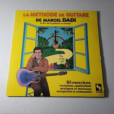 La Methode De Guitare De Marcel Dadi Guitar Instruction Vinyl LP W/ Book French • $19.99