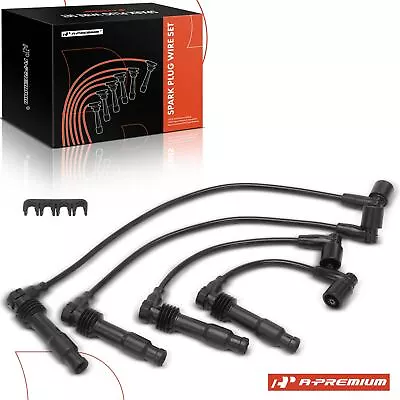 4Pcs Spark Plug Wire Set For Chevy Optra 2004-2007 Daewoo Leganza Suzuki Forenza • $31.49