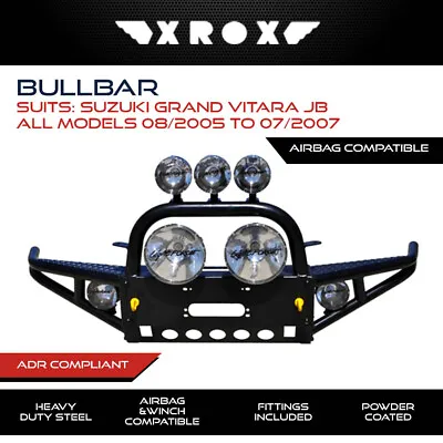 Xrox Bull Bar Fits Suzuki Grand Vitara JB All Models 08/2005-07/2007 Heavy Duty • $1604.99