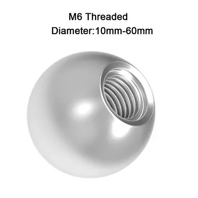 10mm 11mm 12mm 12.7mm-60mmStainless Steel Ball With M6 Threaded Bearings Rod End • $306.89