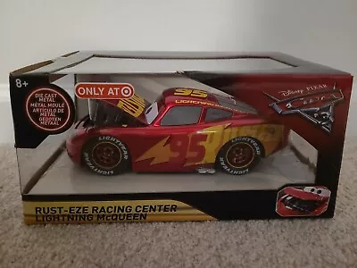 2017 CARS 3 RUST-EZE RACING CENTER Lightning McQueen 1:24 JADA DIE-CAST TARGET • $90.24