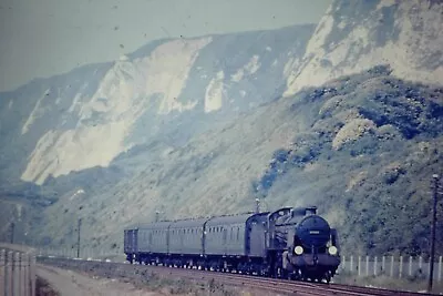 Southern Region Steam Locomotive Colour Slide Class N  2-6-0  31865 Scenic View • £0.99