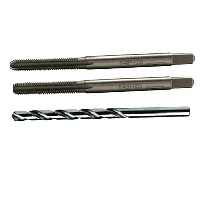 High Carbon Steel  6-48 Tpi  Tap Set   With Cobalt Drill   NEW • $25.99