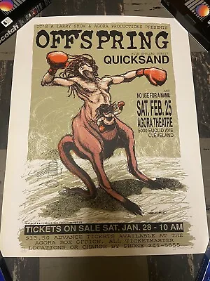 Derek Hess Signed Poster Offspring With Quicksand  • $99