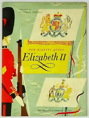 Her Majesty Queen Elizabeth II ?1953 Parrish Nichols Coronation Vintage Photos • £8.95