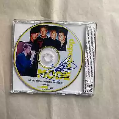 Signed Martin Gore Depeche Mode Limited Edition Interview CD • $180
