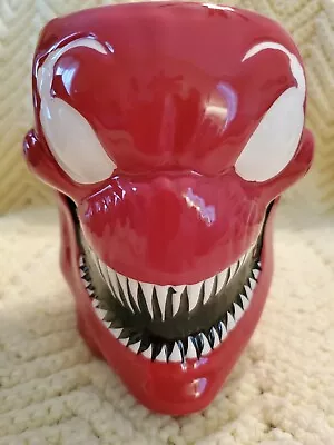 Marvel Comics Red Venom Carnage Molded Head Ceramic Coffee Tea Mug 16 OZ 2015 • $15