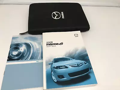 2008 Mazda 6 Owners Manual Set With Case OEM OM00780 • $25.99