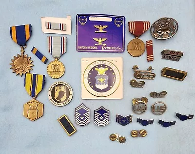 Lot Of US Air Force Medals - Pins - Insignia • $24.99