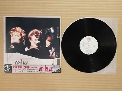 A-ha ‎– 45 R.P.M. Club P-6228 Japan Insert Obi • $14