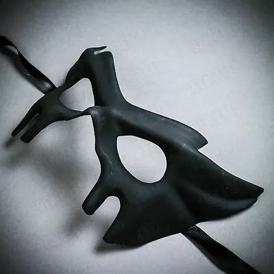 $16.99 • Buy Black Devil Eye Mask For Masquerade Ball Costume Party | Wedding Eye Mask Black