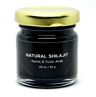 Organic Shilajit Altai Mumiyo Shilajeet 50 Gm 100% Natural Pure Quality Mumie • $42.99