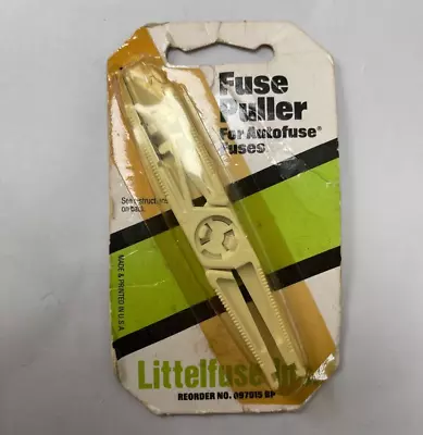 Littlefuse 097015 Automotive Blade Fuse & Ceramic / Glass Fuse Puller - White • $12.95