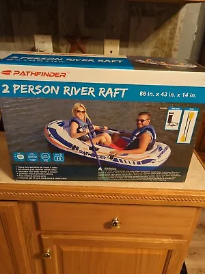 Pathfinder WM134115 2 Person Inflatable Raft Boat • $25