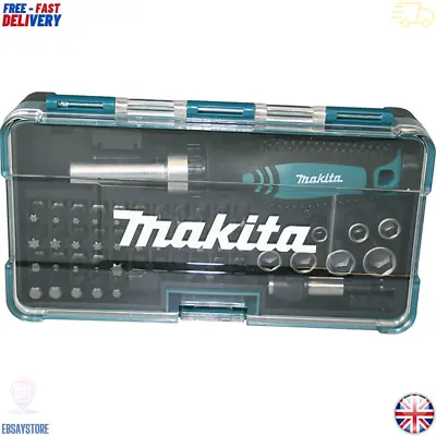 £47.28 • Buy Makita B-36170 Rachet And Bit Set - Multi-Colour (47-Piece)