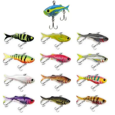 110mm TT Lures 36gm Quake Soft Vibe Fishing Lure Rigged With 4X Strong Trebles • $21.95