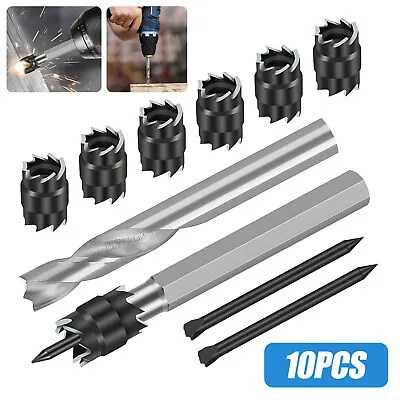 Double Sided 3/8-Inch Spot Weld Cutter Remover Drill Bit Welder Cut Rotary Kit • $14.98