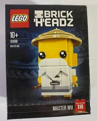 Brand New LEGO 41488 Brickheadz Master Wu • $89.99