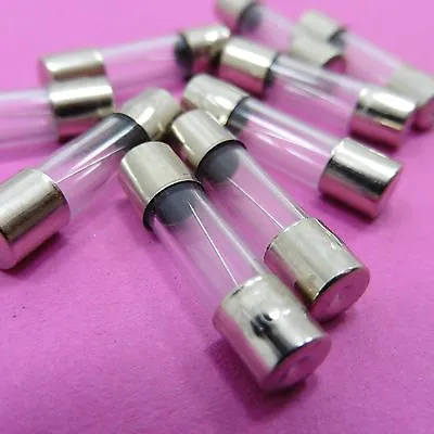 £2.26 • Buy 250V Quick Blow Glass Fuses Fast Acting 5mm X 20mm