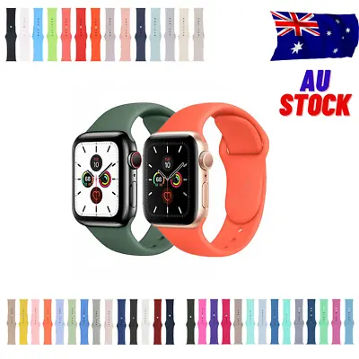 $4.88 • Buy For Apple Watch IWatch Band Strap 8 7 6 5 4 3 2 SE 38/40/41/42/44/45/49 Series