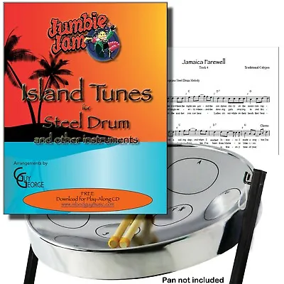 Panyard Jumbie Jam Songbook - Island Tunes For Steel Drum W5506  • $24.95