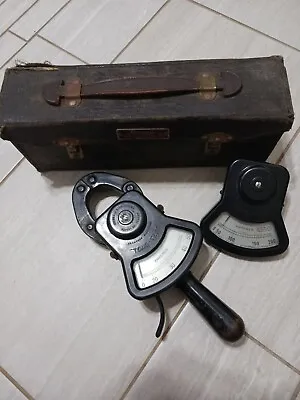 Vintage Columbia Electric Mfg Co Test Tong Clamp On Amp Ammeter Tester • $25