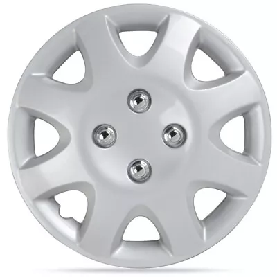 $44.50 • Buy 14  Silver Honda Civic Hubcaps 1998-2002 OEM Style Wheel Covers - Set Of 4Pieces