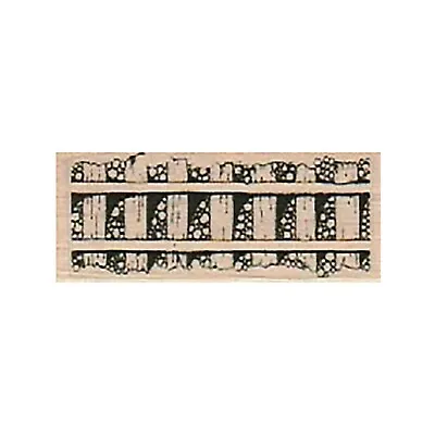 Mounted Rubber Stamp Train Track Vintage Train Steam Train Straight Track • $7.15