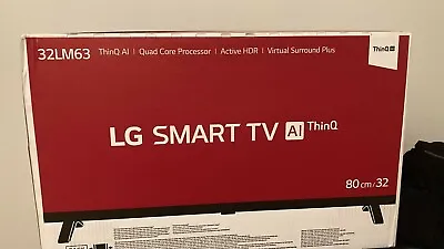 £249.99 • Buy [SALE] LG 32'' HD Ready Smart TV [NEW] With Wifi & WebOS & Freeview HD