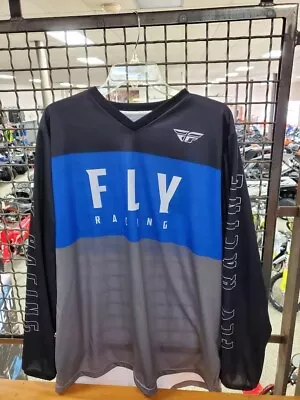 Motocross Jersey Blue/Grey/Black XXL Part# 375-9212X • $24.95