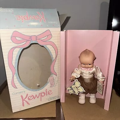 Vintage 1987 Cameo's Kewpie Doll By Jesco 8” Kewpie Kousin Holiday Boy Mint Box • $27.99