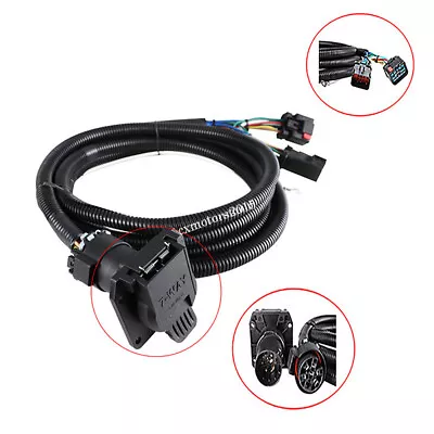 7 Way Trailer Wire Extension Harness Connector Plug For Dodge Ram 1500 2500 3500 • $49.99