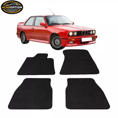 84-91 E30 3 Series Coupe Floor Mat Carpet Front & Rear 4 PC Nylon FOR: (BMW) • $47.99